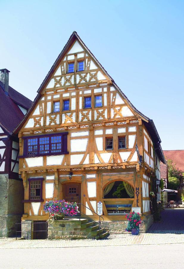 Hotel Restaurant Zum Nachtwaechter Lienzingen Eksteriør bilde